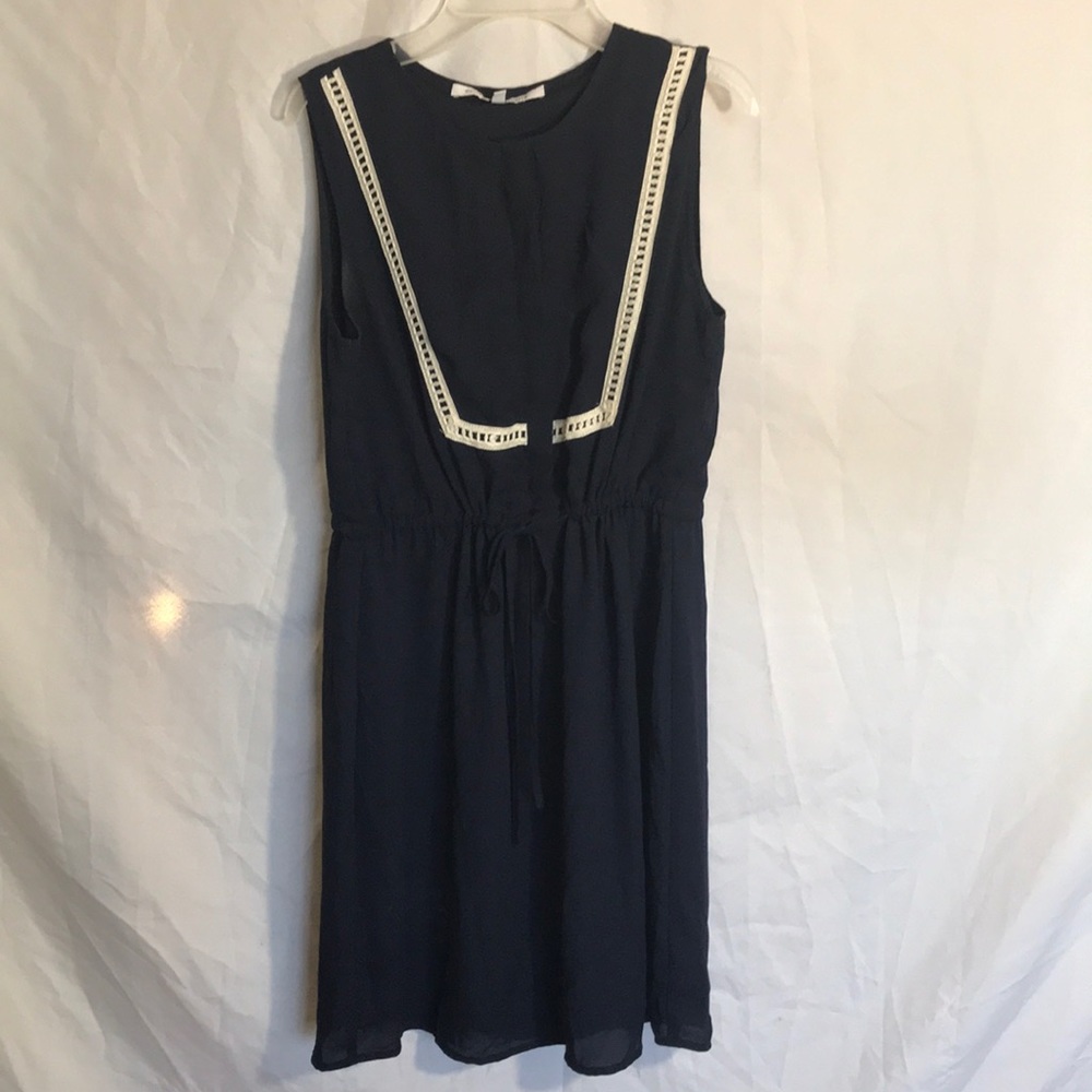 Collective concept Navy blue sun dress